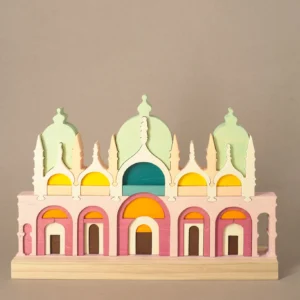 Basilica di San Marco, in multistrato di pioppo, puzzle colorato