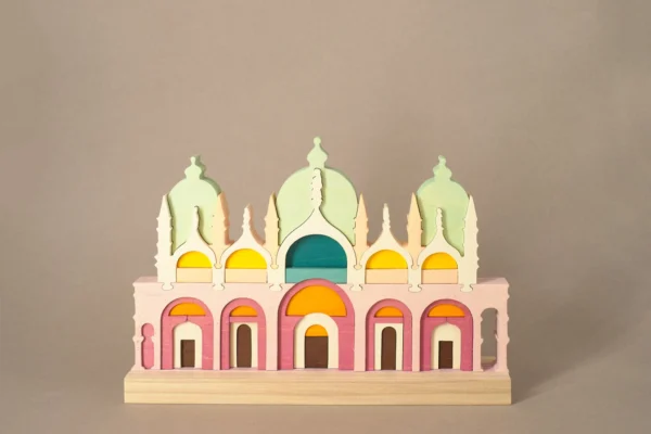 Basilica di San Marco, in multistrato di pioppo, puzzle colorato
