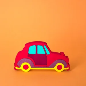 Auto in legno scomponibile