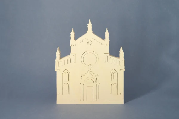 Chiesa Madonna dell'orto, puzzle in legno non colorato