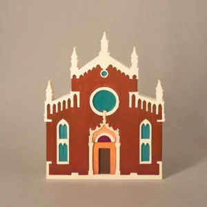 Madonna dell'Orto Church, colored wooden puzzle