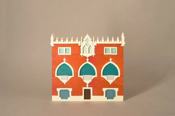 Casa dei Tre Oci, puzzle in legno colorato