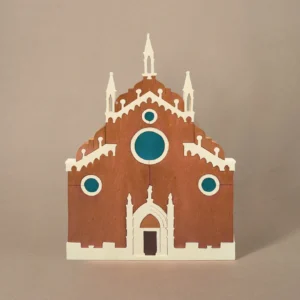 Chiesa dei Frari, puzzle in legno colorato